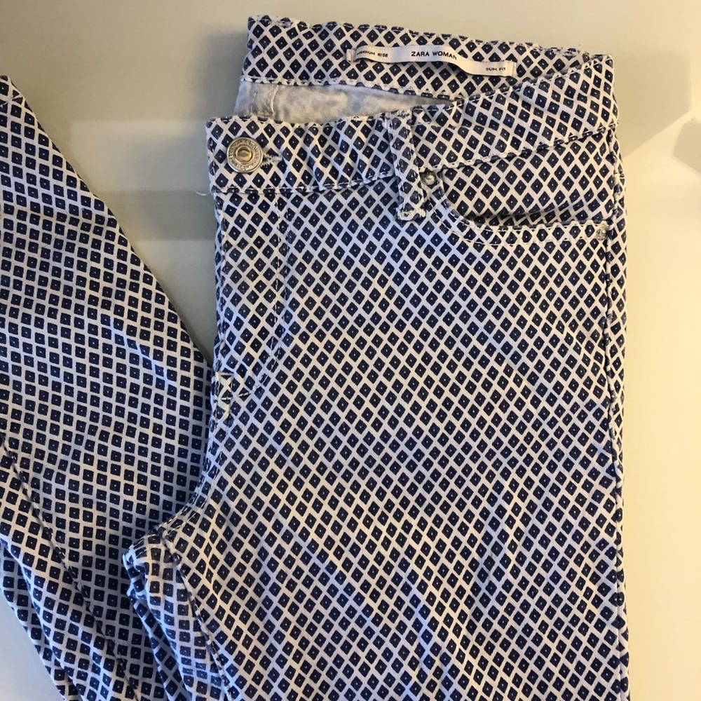 Zara Geometric Skinnies